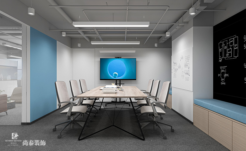 700平米科技公司深圳南山方大城寫(xiě)字樓辦公室裝修設(shè)計(jì)案例