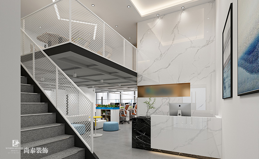 700平米科技公司深圳南山方大城寫(xiě)字樓辦公室裝修設(shè)計(jì)案例