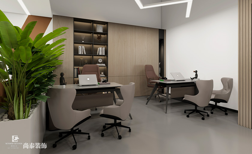 200平米信息技術(shù)公司深圳南山萬科云城設(shè)計公社寫字樓辦公室設(shè)計