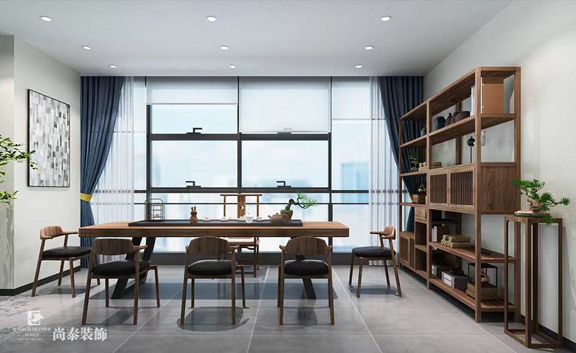 200平米電子電商公司深圳南山智谷寫(xiě)字樓辦公室裝修設(shè)計(jì)案例