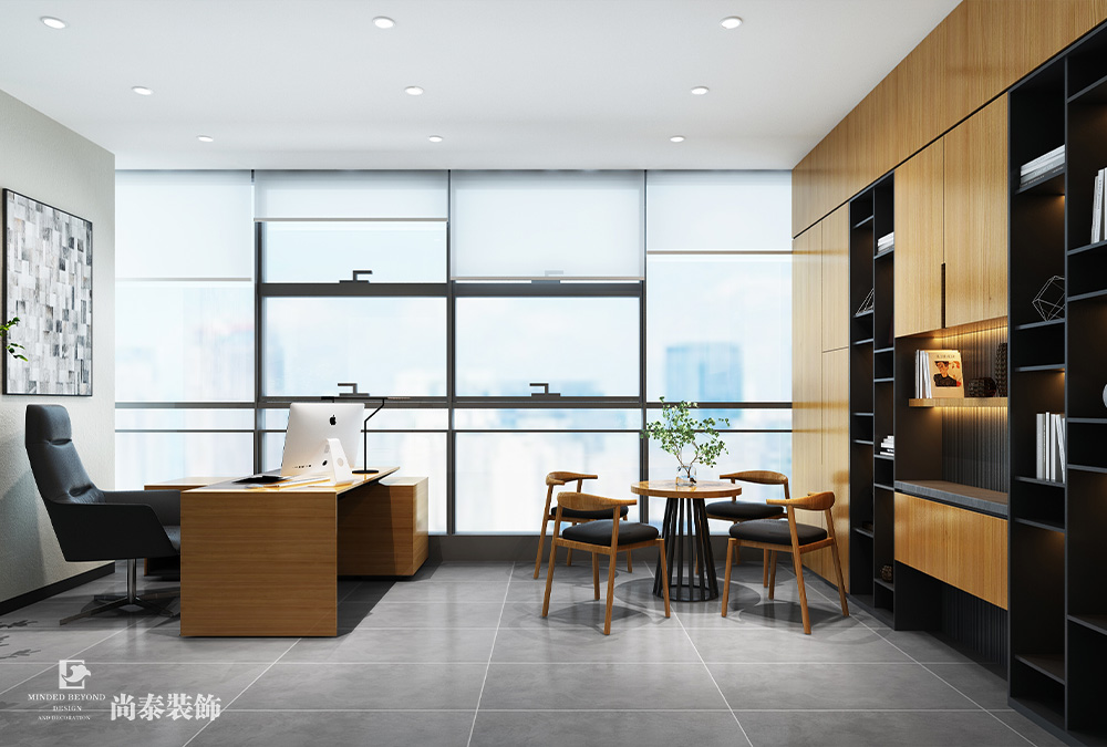 200平米電子電商公司深圳南山智谷寫(xiě)字樓辦公室裝修設(shè)計(jì)案例