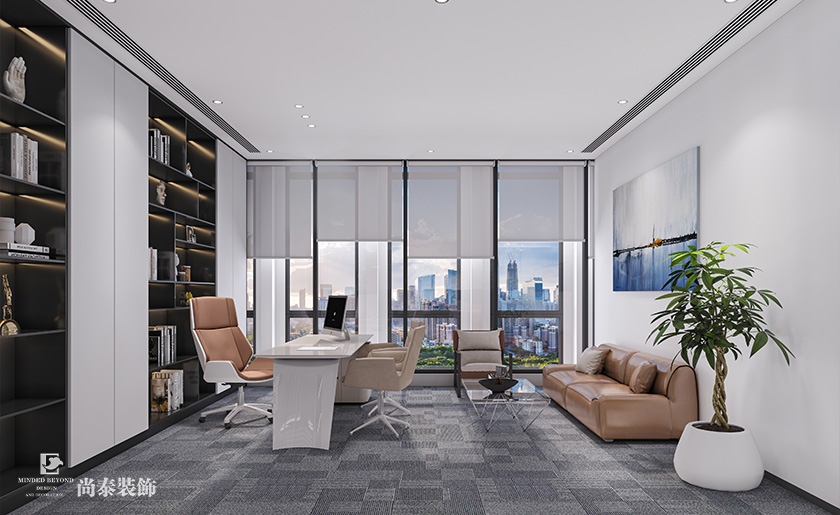 420平米數(shù)字營銷公司深圳南山軟件產(chǎn)業(yè)基地辦公室裝修設計案例