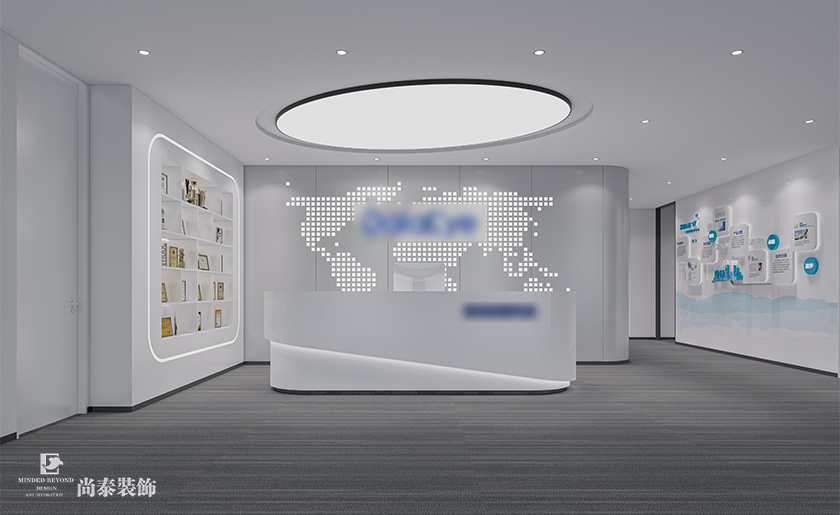 420平米數(shù)字營銷公司深圳南山軟件產(chǎn)業(yè)基地辦公室裝修設計案例