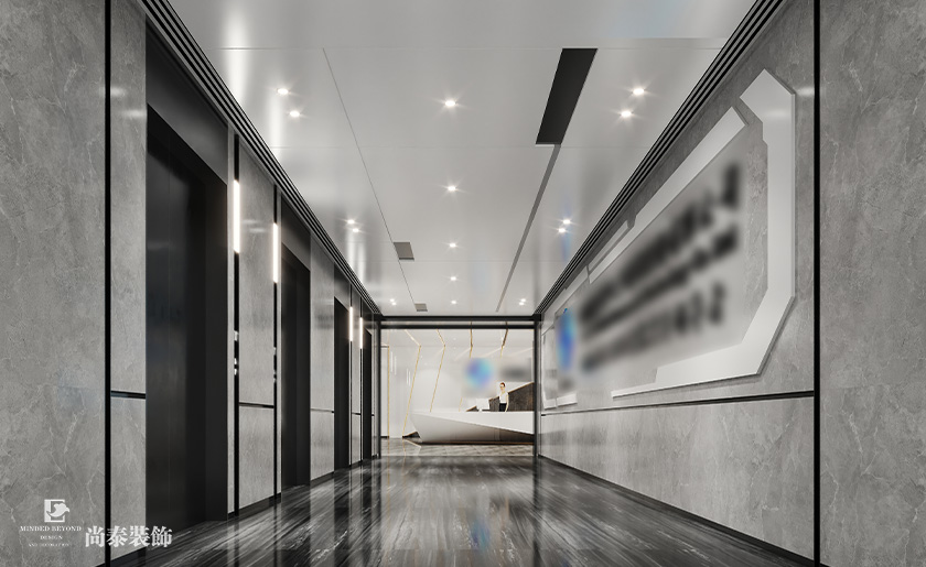 深圳南山同方信息港寫字樓2100平米芯片研發(fā)設(shè)計公司辦公室裝修設(shè)計