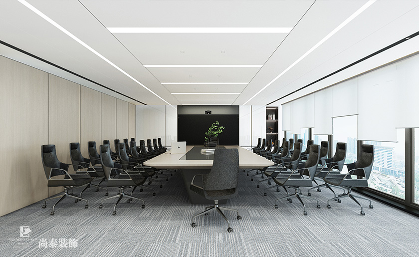 深圳南山同方信息港寫字樓2100平米芯片研發(fā)設(shè)計公司辦公室裝修設(shè)計