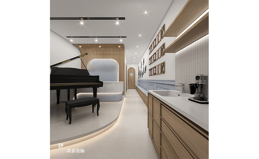 200平米深圳南山鋼琴教育機(jī)構(gòu)琴行門店裝修設(shè)計(jì)