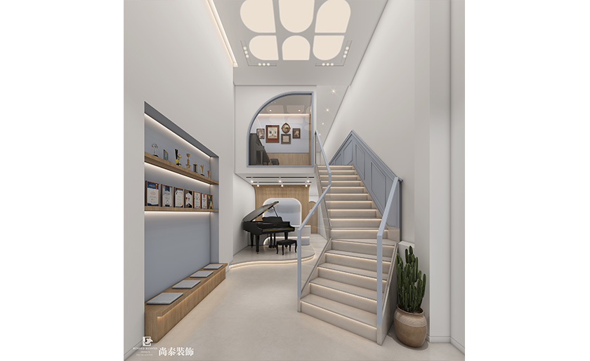 200平米深圳南山鋼琴教育機(jī)構(gòu)琴行門店裝修設(shè)計(jì)