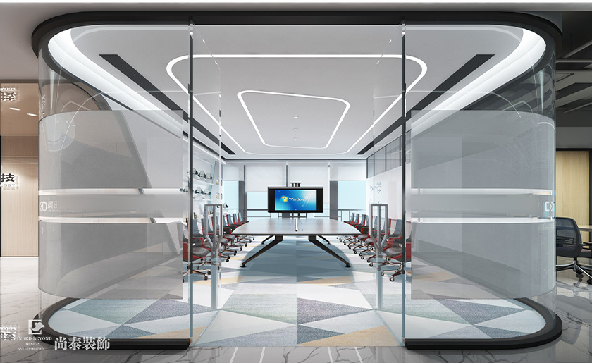 深圳科技公司南山智谷寫字樓辦公室裝修設(shè)計案例