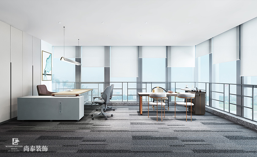 深圳科技公司南山智谷寫字樓辦公室裝修設(shè)計案例