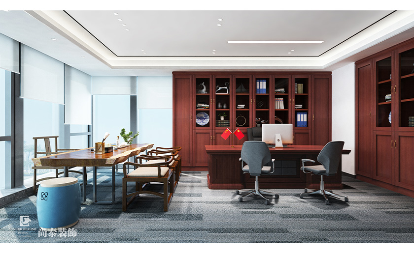 深圳科技公司南山智谷寫字樓辦公室裝修設(shè)計案例