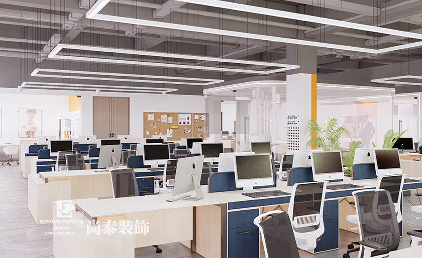 超3000平龍崗區(qū)“激光”器械企業(yè)寫字樓設(shè)計案例