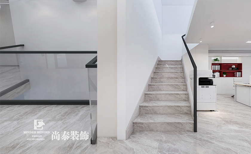 深圳南山區(qū)電氣公司辦公室裝修設(shè)計(jì)效果