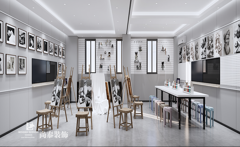 深圳寶安區(qū)教育培訓(xùn)公司辦公室裝修設(shè)計(jì)效果