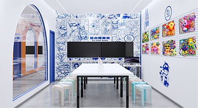 深圳寶安區(qū)教育培訓(xùn)公司辦公室裝修設(shè)計(jì)效果