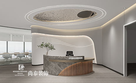 深圳龍崗區(qū)網(wǎng)絡(luò)公司辦公室裝修效果案例